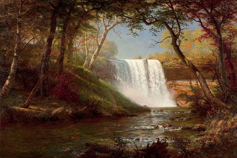 Albert Bierstadt Minnehaha Falls France oil painting art